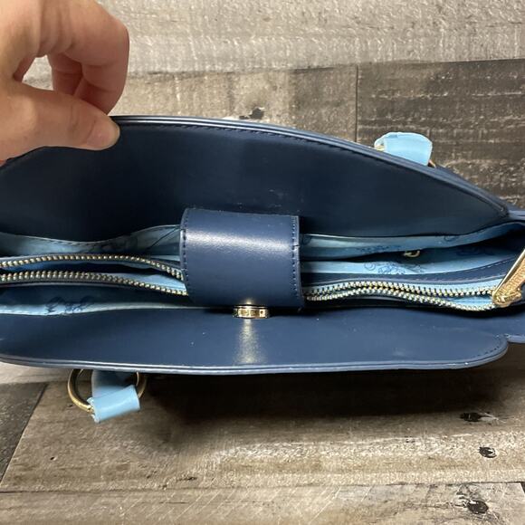 Loungefly Disney Pinocchio Blue Fairy Crossbody Bag No Strap Preowned - Picture 13 of 16